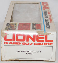 Load image into Gallery viewer, Lionel Trains 6-9359 NBA Basketball boxcar w/ Team STICKER SHEETS 1979 -80 boxed
