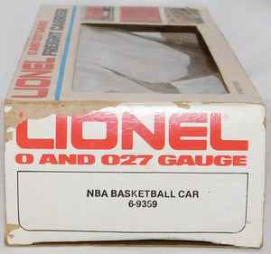 Lionel Trains 6-9359 NBA Basketball boxcar w/ Team STICKER SHEETS 1979 -80 boxed