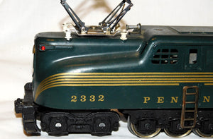 Lionel 2332 Pennsylvania GG-1 Electric Locomotive 1947-49 w/horn Runs C-7+ CLEAN