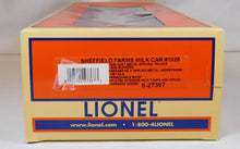 Load image into Gallery viewer, Lionel Trains 6-27367 Sheffield Farms General American Milk Car #1028 Dairy O
