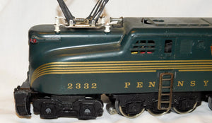 Lionel 2332 Pennsylvania GG-1 Electric Locomotive 1947-49 w/horn Runs C-7+ CLEAN