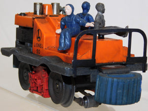 Postwar Lionel 50 Gang Car SIDE HORN RUNS motorized unit Bumpers down reverses