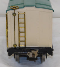 Load image into Gallery viewer, Lionel 214R Reefer Ivory &amp; Peacock Brass Standard Gauge Nice restoration Prewar
