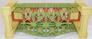 Lionel 6-32904 #305 Hellgate Bridge Standard Gauge /O Metal Cream/Green tinplate