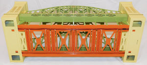 Lionel 6-32904 #305 Hellgate Bridge Standard Gauge /O Metal Cream/Green tinplate