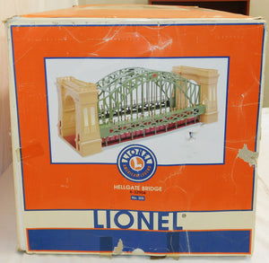 Lionel 6-32904 #305 Hellgate Bridge Standard Gauge /O Metal Cream/Green tinplate