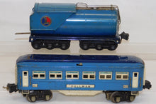 Load image into Gallery viewer, Lionel 194W Blue Comet Set Original Prewar O Gauge BLUE COMET STEAM ENGINE &amp; PASSENGER SET C-6
