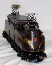 Load image into Gallery viewer, John Daniels GG-1 4935 w/sound Standard Gauge engine Runs Tuscan Dual motors JAD Scarce
