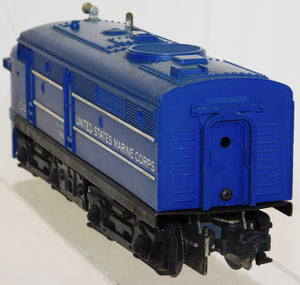 Lionel 212 USMC Alco Diesel Powered A Locomotive 1958-59 Serviced & Runs Marines