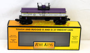 MTH 30-7329 Atlantic Coast Line Diesel Fuel Tank Car ACL 66281 Rail King 2000