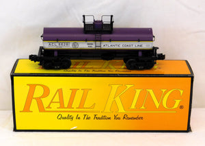 MTH 30-7329 Atlantic Coast Line Diesel Fuel Tank Car ACL 66281 Rail King 2000