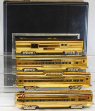 Load image into Gallery viewer, MTH 30-6707 Millennium 18K GOLD Plt 4car 60' Aluminum Passenger Set Pennsylvania
