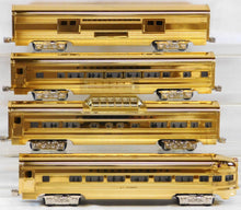 Load image into Gallery viewer, MTH 30-6707 Millennium 18K GOLD Plt 4car 60' Aluminum Passenger Set Pennsylvania
