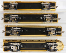 Load image into Gallery viewer, MTH 30-6707 Millennium 18K GOLD Plt 4car 60' Aluminum Passenger Set Pennsylvania
