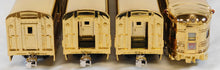 Load image into Gallery viewer, MTH 30-6707 Millennium 18K GOLD Plt 4car 60' Aluminum Passenger Set Pennsylvania
