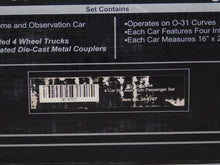 Load image into Gallery viewer, MTH 30-6707 Millennium 18K GOLD Plt 4car 60' Aluminum Passenger Set Pennsylvania
