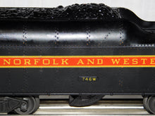 Load image into Gallery viewer, Lionel 746 Norfolk &amp; Western J-Class 4-8-4 Steam Engine ORANGE BODY MOLD N&amp;W BOXED
