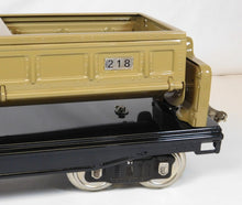 Load image into Gallery viewer, Lionel Corporation 11-30035 Standard gauge Operating Dump Car Mojave #218 C-8++
