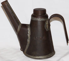 Load image into Gallery viewer, Lehigh Valley Railroad Oil Torch Lantern LVRR Kerosene Pennsylvania Unusual Early
