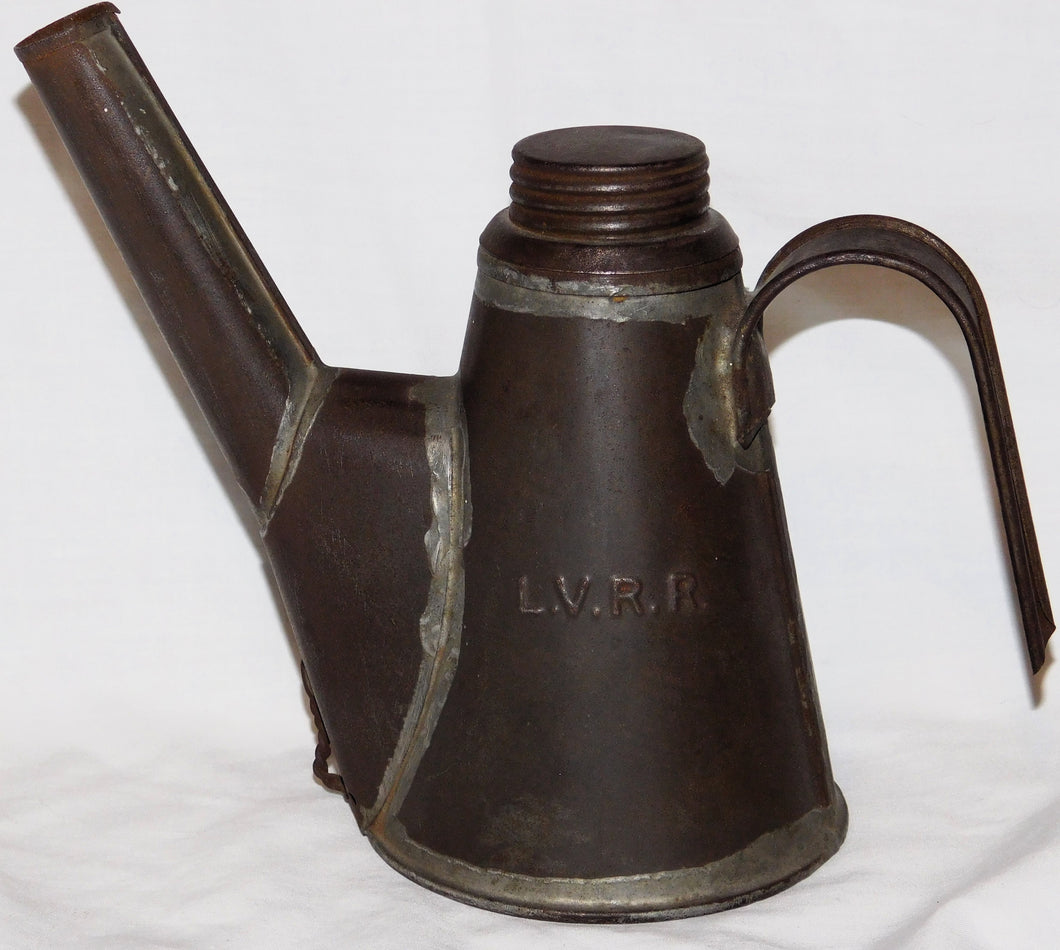 Lehigh Valley Railroad Oil Torch Lantern LVRR Kerosene Pennsylvania Unusual Early