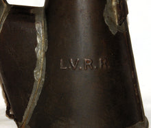 Load image into Gallery viewer, Lehigh Valley Railroad Oil Torch Lantern LVRR Kerosene Pennsylvania Unusual Early
