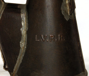 Lehigh Valley Railroad Oil Torch Lantern LVRR Kerosene Pennsylvania Unusual Early