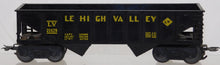 Load image into Gallery viewer, Marx 21429 Lehigh Valley Hopper Black w/ Yellow Print Tilt Couplers Postwar 50s
