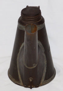 Lehigh Valley Railroad Oil Torch Lantern LVRR Kerosene Pennsylvania Unusual Early