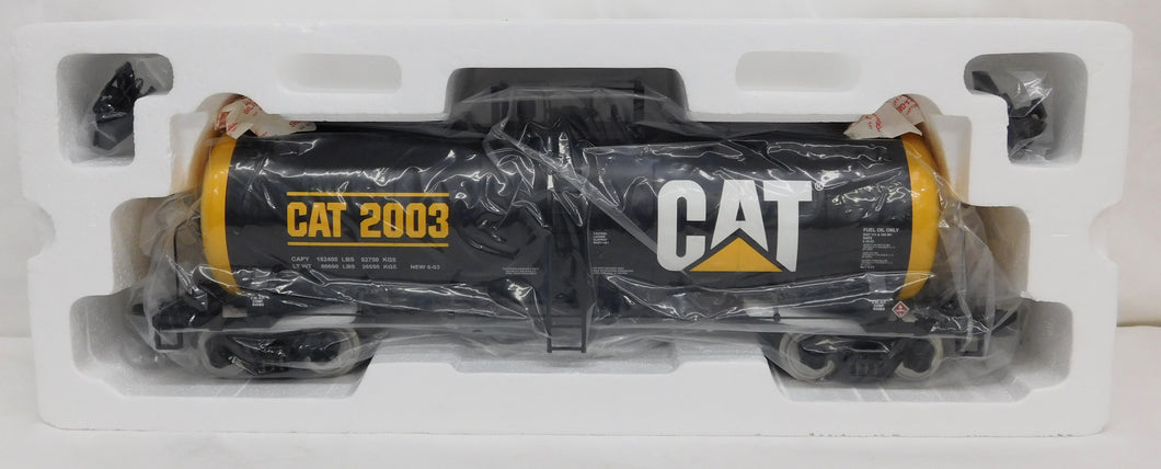 G Gauge MTH 20-80005D CATerpillar Unibody Tank Car DAP C-9 CAT One Gauge Dealer