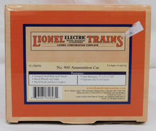 Load image into Gallery viewer, MTH Lionel Corp Tinplate 11-70078 Ammunition Car #900 Military Train Army C9 Green
