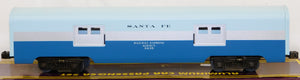 MTH 20-6018 Santa Fe Blue Goose 4-Car 60' Streamlined Passenger Set 15" Aluminum