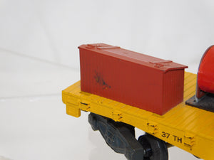 American Flyer #25056 USMC Rocket Launcher Set Div 37 w/ Boxcar & Flatcar CLEAN