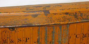 Prewar Lionel Manufacturing #114 Standard gauge MFG Co CM&SP boxcar Orange 54087