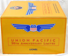 Load image into Gallery viewer, Lionel 6-31712 Union Pacific Limited 50th Anniversary Diesel Alco PA ABA + 7 car Passenger Set 10 pieces
