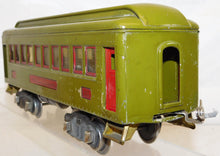 Load image into Gallery viewer, Lionel Lines #337 Pullman Passenger Car Standard Gauge Green / Red L Olive BOXED
