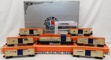 Load image into Gallery viewer, Lionel 6-11715 Lionel 90th Anniversary Set w/ Railsounds GP-9 +5 boxcars &amp; bay window caboose
