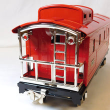 Load image into Gallery viewer, Lionel 11-30027 Red w/NIckel trim Illuminated Caboose Standard Gauge #517
