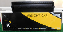 Load image into Gallery viewer, K-line K6242-1051 ATSF Black Bonnet Aluminum 2Bay Center Flow Hopper Santa Fe #77111
