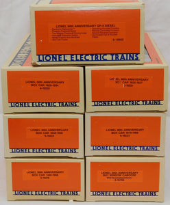 Lionel 6-11715 Lionel 90th Anniversary Set w/ Railsounds GP-9 +5 boxcars & bay window caboose