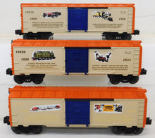 Load image into Gallery viewer, Lionel 6-11715 Lionel 90th Anniversary Set w/ Railsounds GP-9 +5 boxcars &amp; bay window caboose
