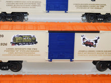 Load image into Gallery viewer, Lionel 6-11715 Lionel 90th Anniversary Set w/ Railsounds GP-9 +5 boxcars &amp; bay window caboose
