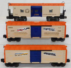 Lionel 6-11715 Lionel 90th Anniversary Set w/ Railsounds GP-9 +5 boxcars & bay window caboose