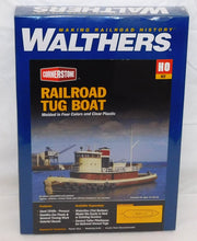 Load image into Gallery viewer, Walthers 933-3153 Railroad Tugboat KIT HO Scale 1/87 SEALED C-10 Cornerstone
