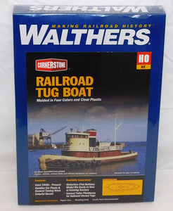 Walthers 933-3153 Railroad Tugboat KIT HO Scale 1/87 SEALED C-10 Cornerstone