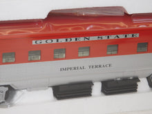 Load image into Gallery viewer, K-Line K4532-3368 Imperial Terrace Golden State Passenger O/027 Rock Island SP
