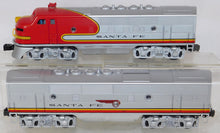 Load image into Gallery viewer, Lionel 6-21786 Anniversary Set Santa Fe F3 ABBA + 7 Aluminum Passenger Cars 2000 WOW
