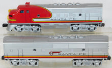 Load image into Gallery viewer, Lionel 6-21786 Anniversary Set Santa Fe F3 ABBA + 7 Aluminum Passenger Cars 2000 WOW
