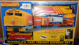 MTH 30-4042-1 McDonalds Train Set Diesel engine + freight Protosounds 2 SEALED DCS