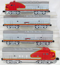 Load image into Gallery viewer, Lionel 6-21786 Anniversary Set Santa Fe F3 ABBA + 7 Aluminum Passenger Cars 2000 WOW
