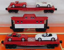 Load image into Gallery viewer, Lionel 6-11984 Corvette Anniversary Train Set GP-7 Diesel +flats w/vettes C-9
